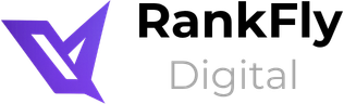 Web development and AEO Coquitlam RankFly Digital logo
